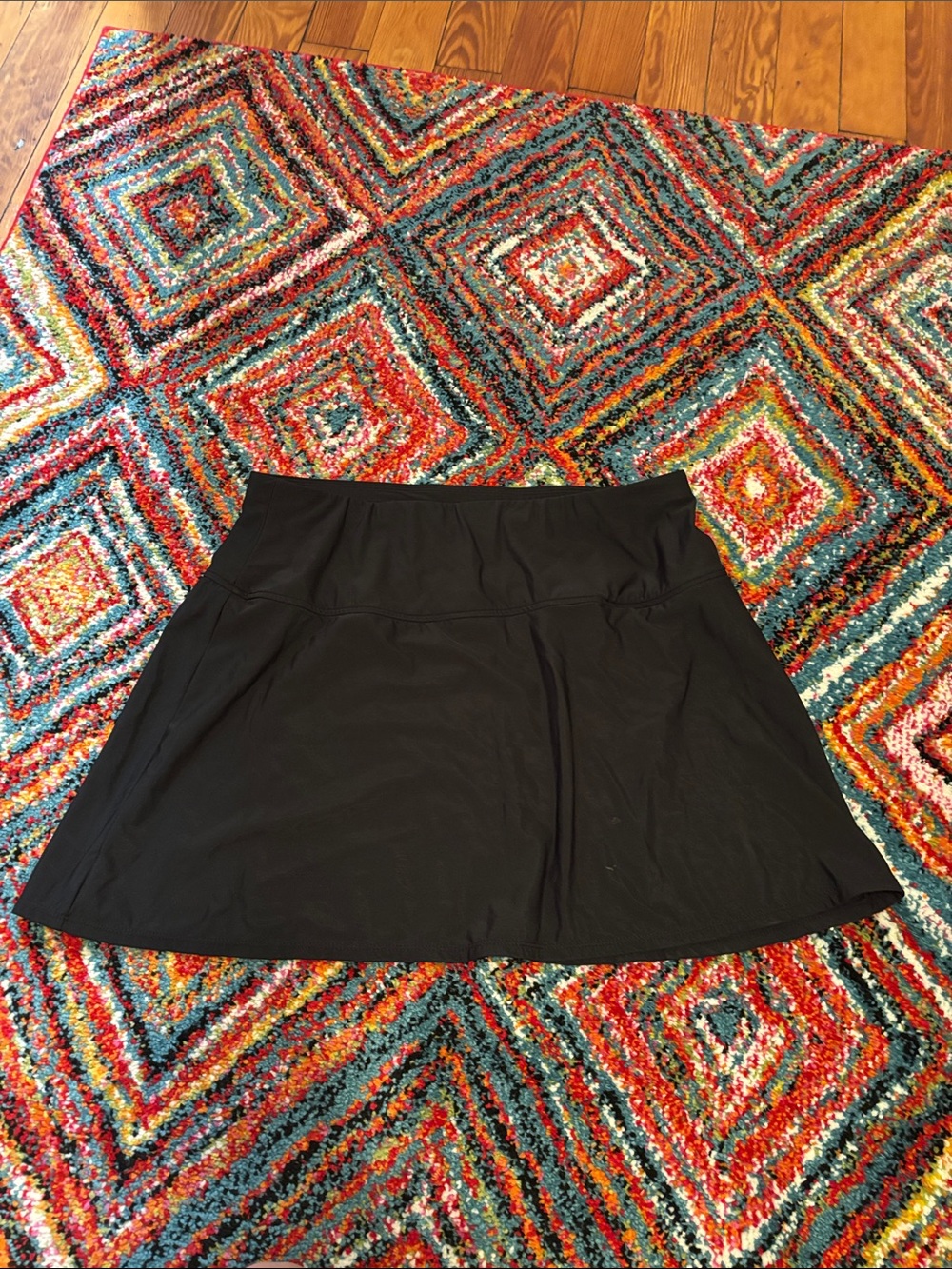 Talbots Black Swim Skirt